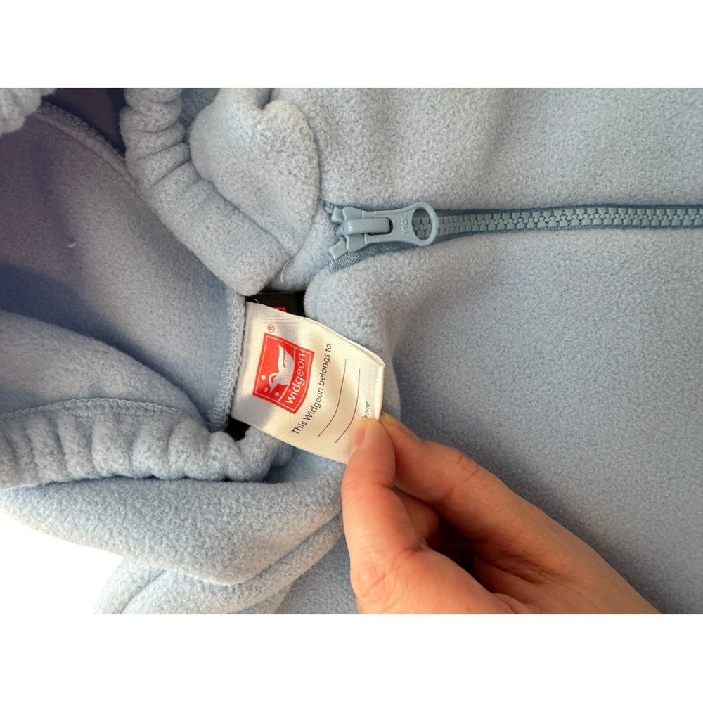 WIDGEON WARM PLUS BABY GIRLS or BOYS FLEECE BUNTING SUIT - BLUE NEWBORN - Picture 9 of 13